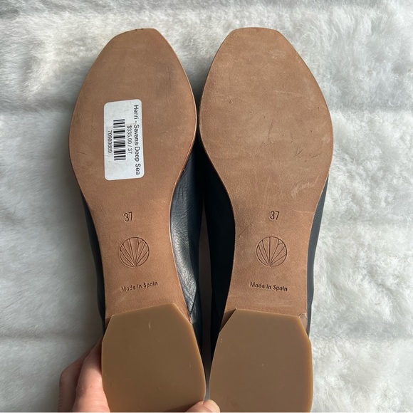 Coclico HENRI FLAT in Deep Sea (Navy) WOMENS Sz 37 EU NWT - Picture 11 of 15